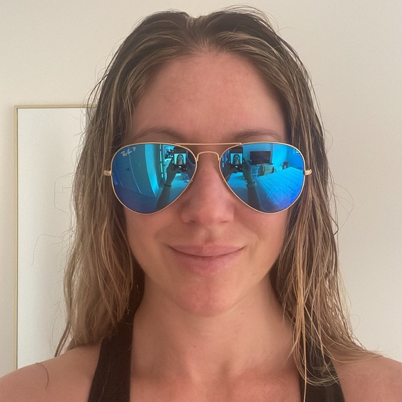 Ray-Ban Aviator Flash Sunglasses - Picture 5 of 6